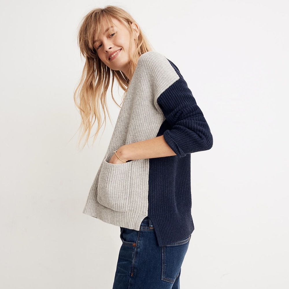 Madewell Patch Pocket Pullover In Colorblock - image 8
